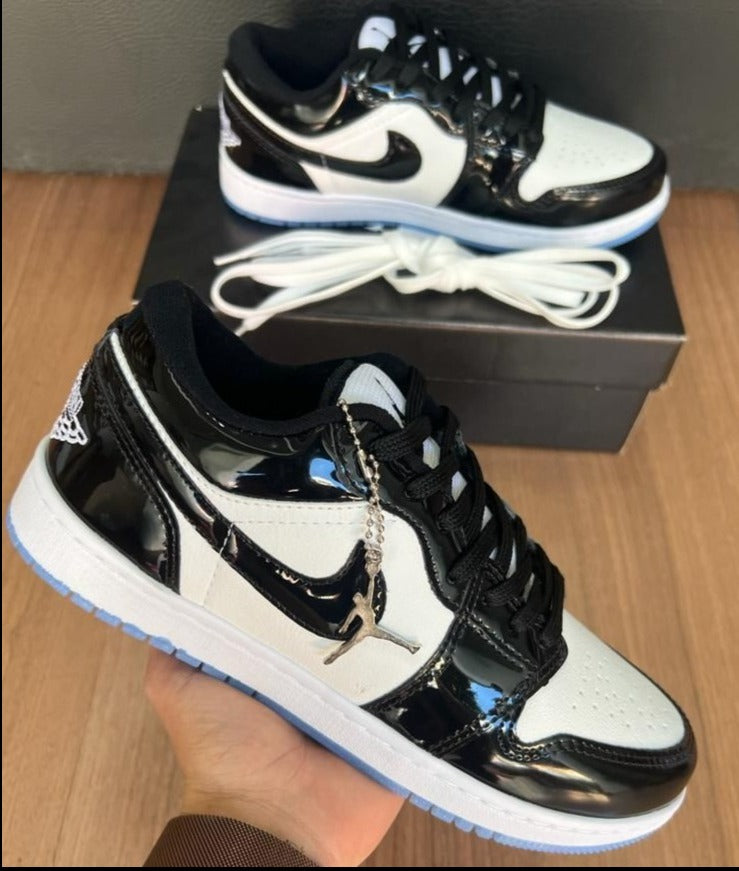 TÊNIS AIR JORDAN 1 LOW - PRETO unissex