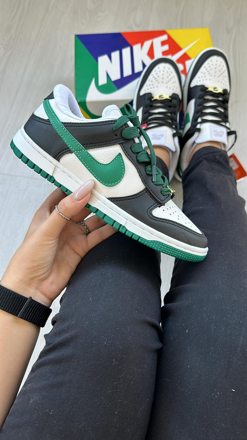 DUNK SB LOW preto verde UNISSEX lançamento