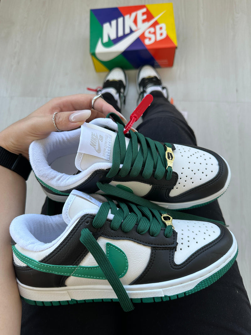 DUNK SB LOW preto verde UNISSEX lançamento